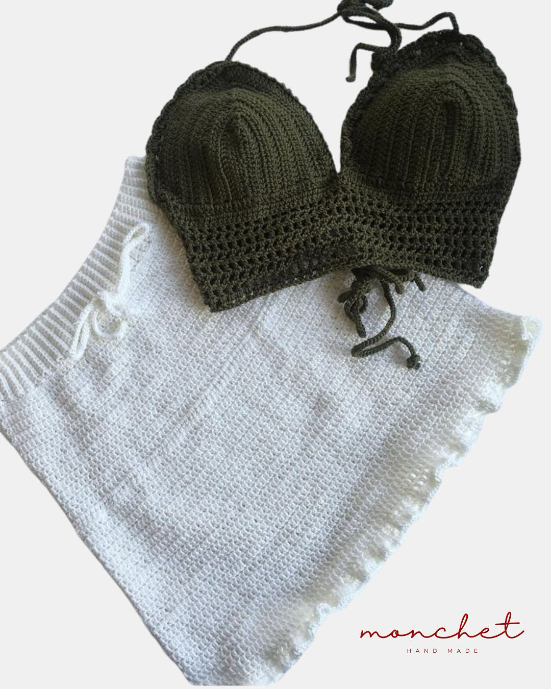 Luna Crochet Mini Skirt