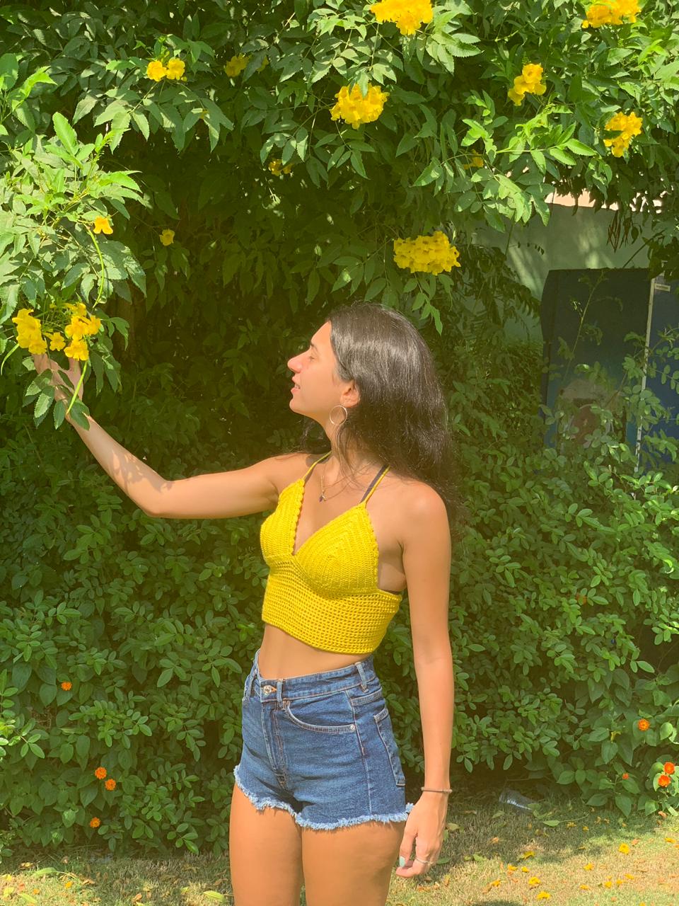 Daisy Days Crochet Top