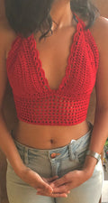 Scarlet Muse Crochet Top