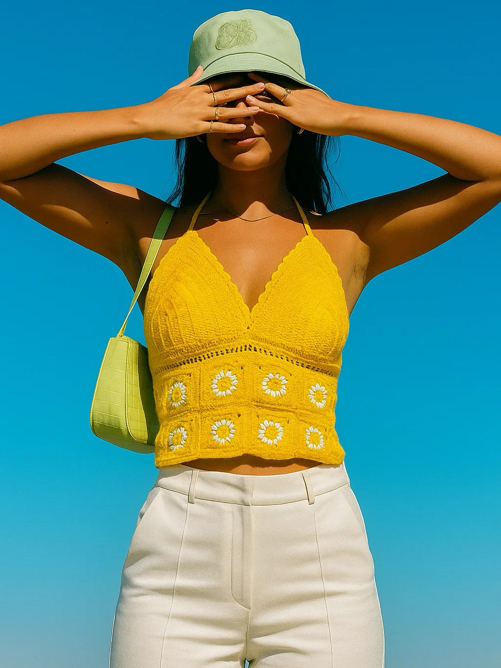 Daisy Days Crochet Top