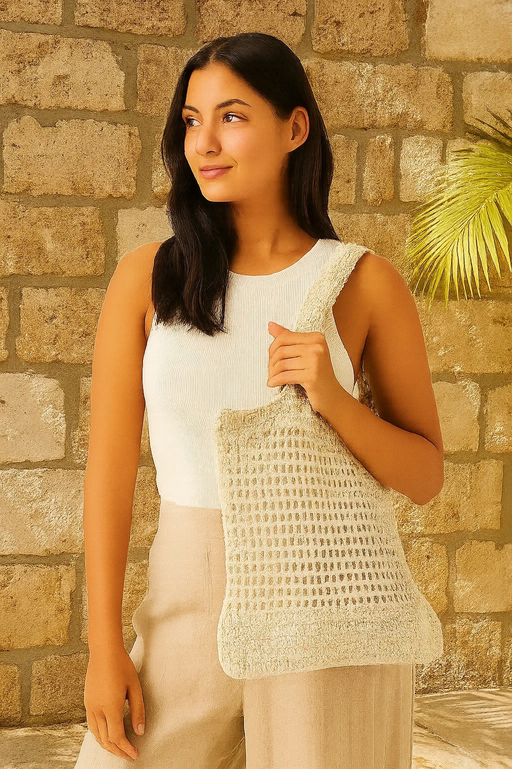 Handmade Crochet Tote Bag