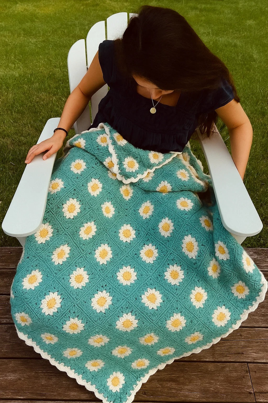 Daisy Crochet Blanket
