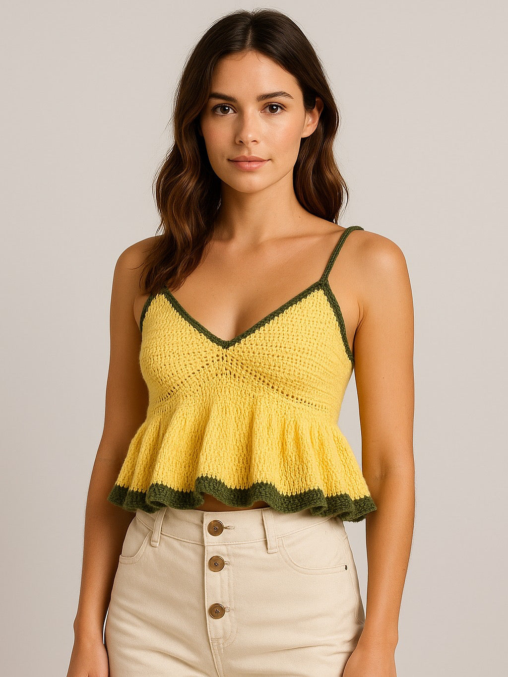 Sunny Bloom Crochet Top