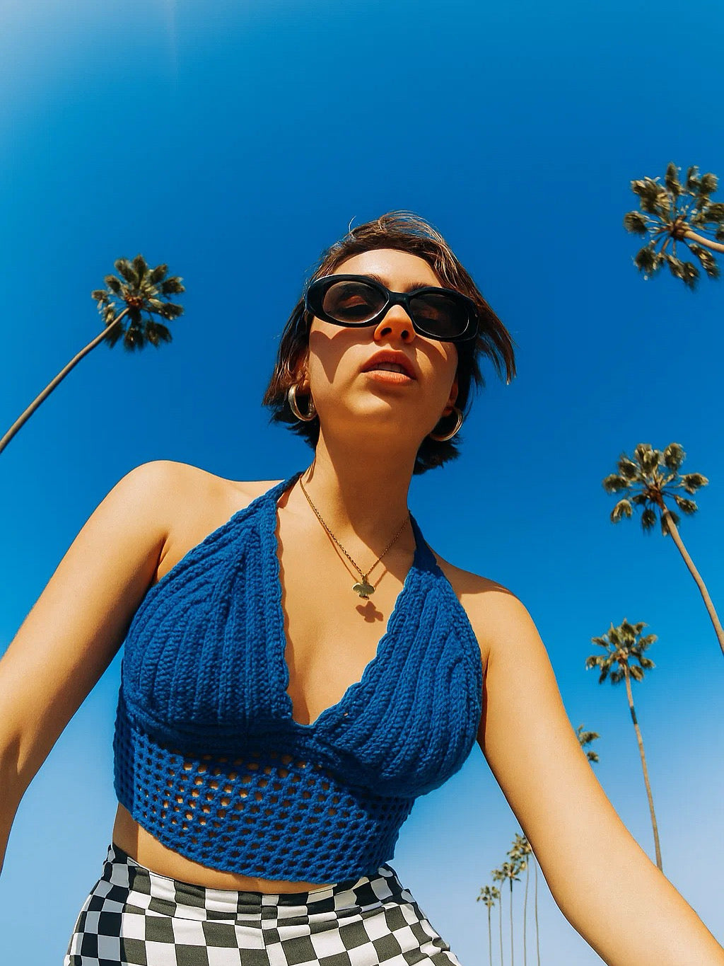 Scarlet Muse Crochet Top